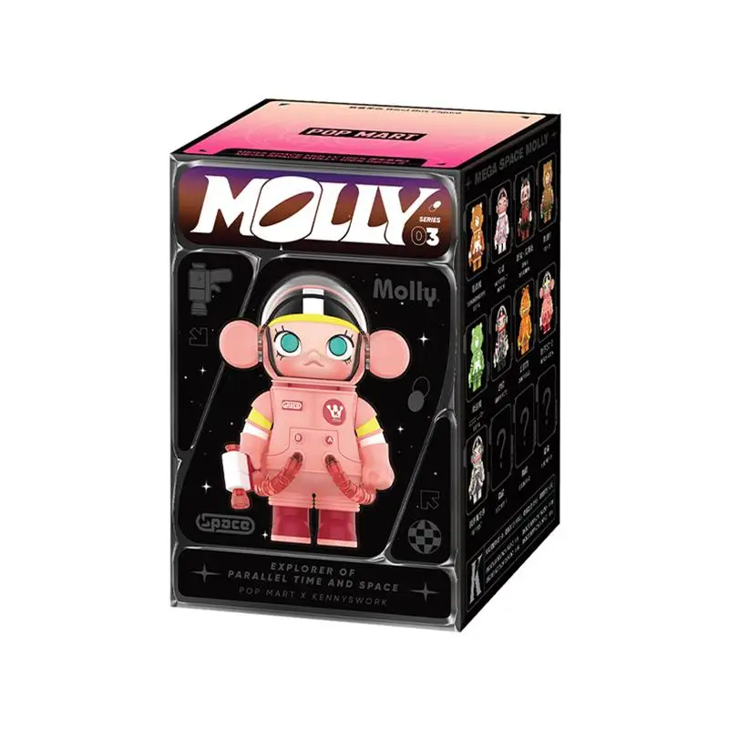 POPMART MEGA SPACE MOLLY Anniversary Series 3 Blind Box Gift Ornaments
