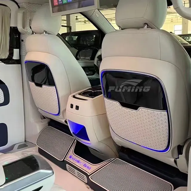 VITO Luxury Maybach Car Mounted Small Table Business Vehicle Interior Modification V-Class Car Installation Metal Cargo Cover