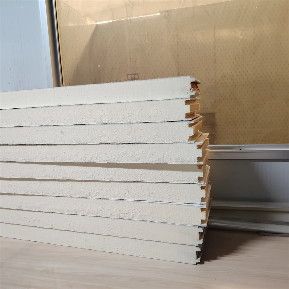 Insulation Sandwich Wall Panel and Cold Room Panel Walk in Freezer PU Panel With Cam Lock