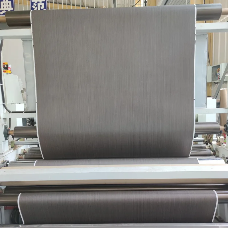 Customized Super Matte PVC Wood Texture Film Closet Wardrobe Decorative Foils PVC Decorative Film for Furniture