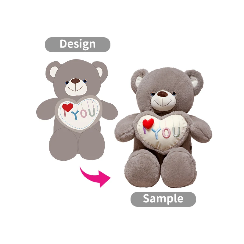 Custom Animal Plushie Toy Manufacturer Company Mascot Logo Customization Stuffed Pillow Plush Girl Doll