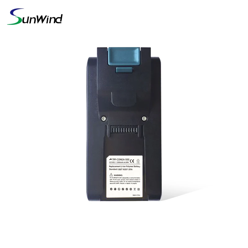 Replacement Battery For Cecotec Conga Rockstar 300 500 700 84855 Vacuum Cleaner Li-ion Battery 25.9V 2500mAh