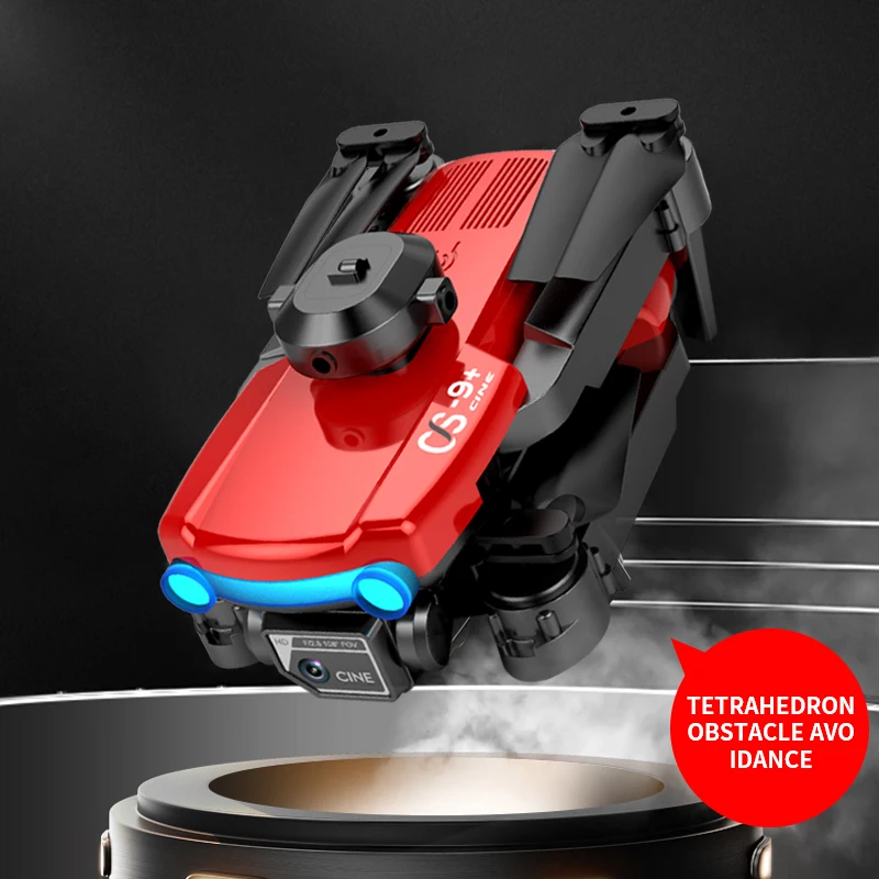 Optical flow positioning 4k dual lens professional filming drone HD folding remote control drone