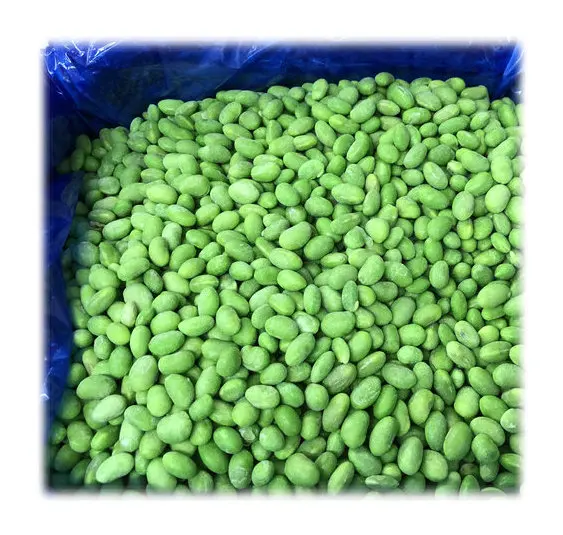 IQF Frozen green soybean IQF mukimame peeled soy beans 2022new crop