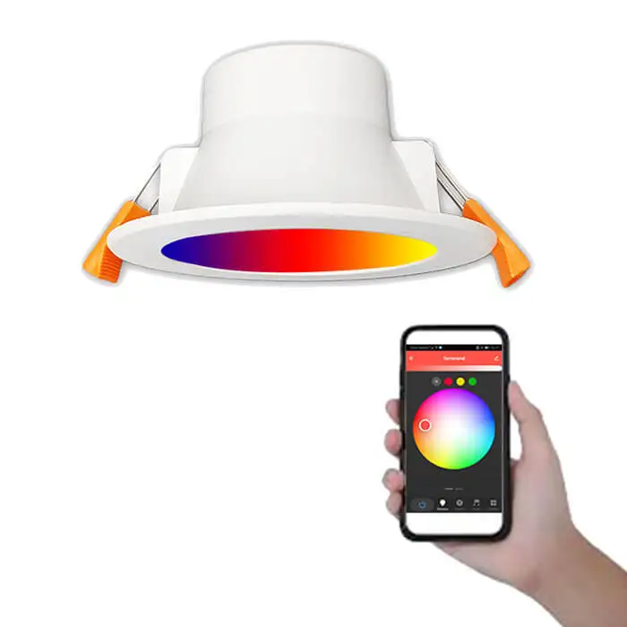 SAA Australia Newzealand 10W COB Tuya Wifi Rgbw Rgbcw Led Down Lights