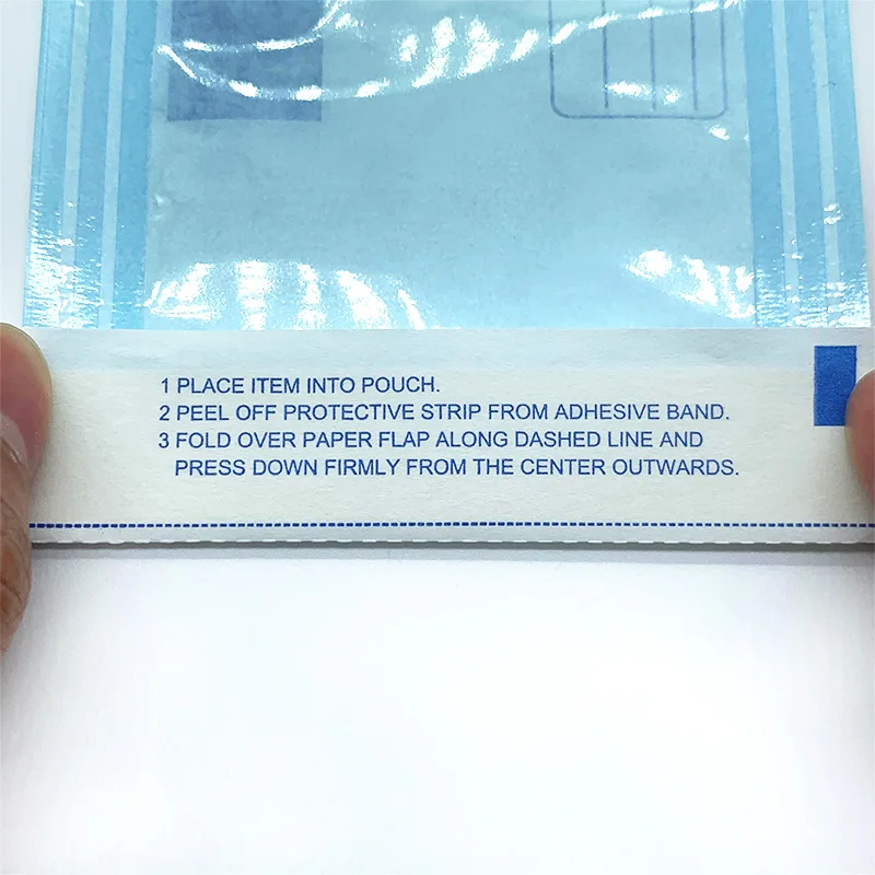 Customized OEM Salon Supplies 200Pcs/Box 4 Sizes Self Seal Sterilization Pouch