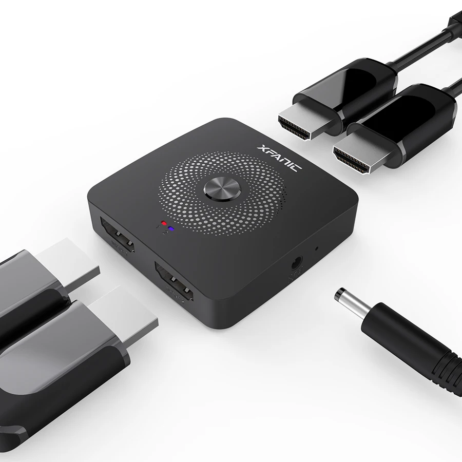4K Hdmi матричный переключатель сплиттер 2x2 двунаправленный Видео Аудио бесшовный Hdmi переключатель 4k