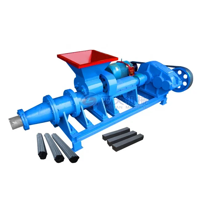 Charcoal screw press briquette machine charcoal briquette machine for bbq