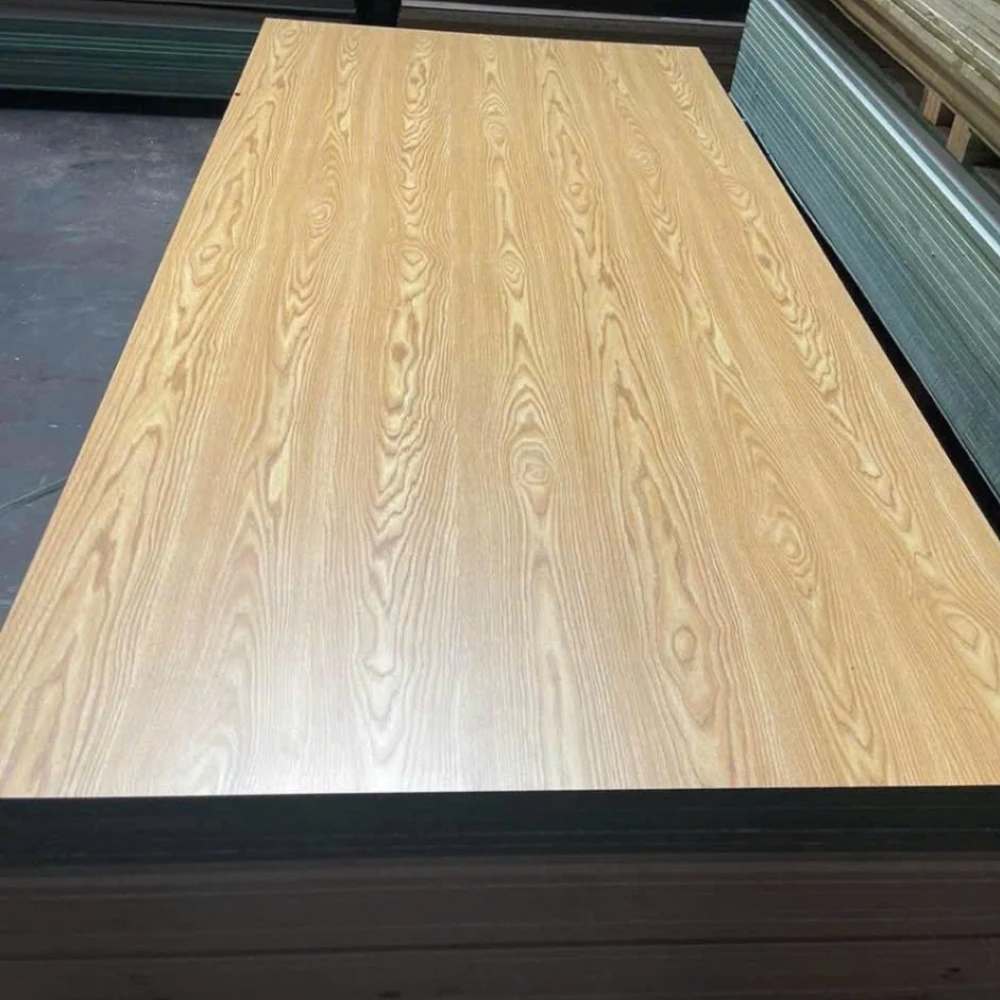 Good Price Wholesale MDF Board With Wood Grain Melamine Coating Moisture Resistant Durable OEM ODM Made In Vietnam Manufacturer
