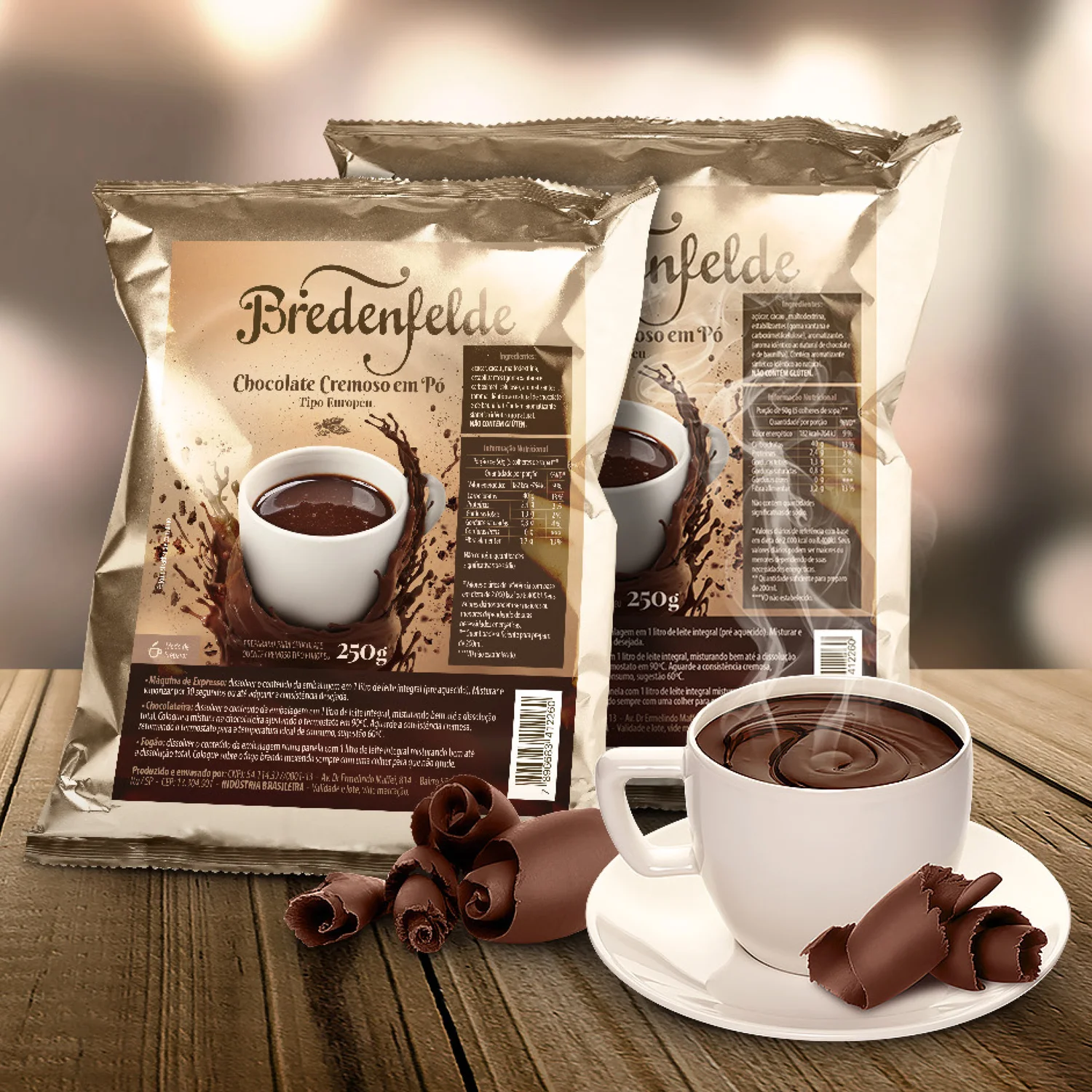 Wholesale Food Drinks Instant Hot Chocolate Powder Mix Sweet Taste Chocolate Beverage Cocoa Powder In Stock