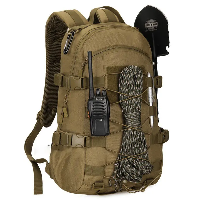 2023 new professional sports outdoor large capacity backpack camping travel camouflage tactical backpack, wear-resistant waterpr