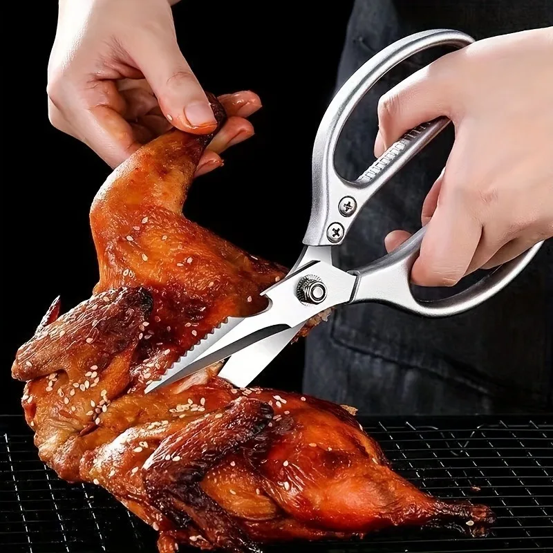 Hot-selling Stable SK5 Steel Sliver Shear Durable Rust-Proof Kitchen Accessories Scissor