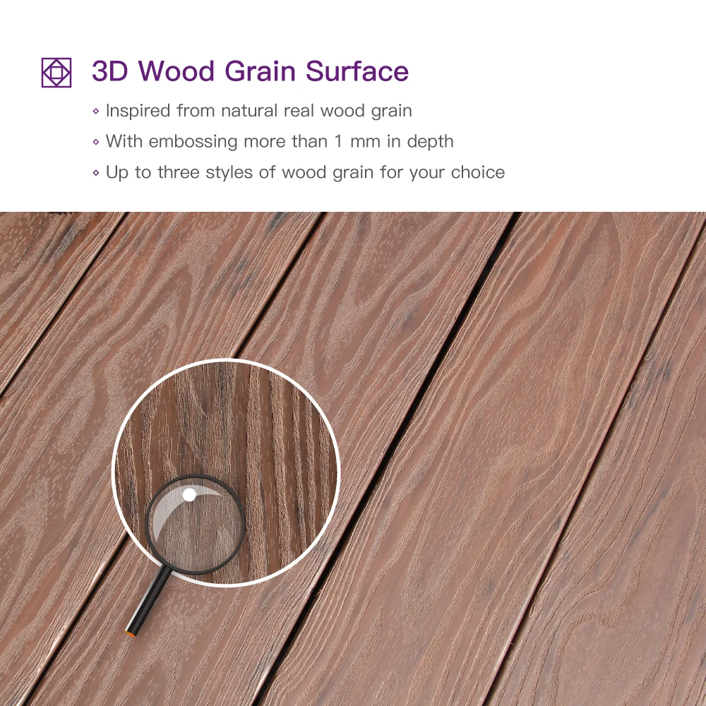 Co-extruded  Exterior Outdoor Wall Wpc Fluted Cladding Panel