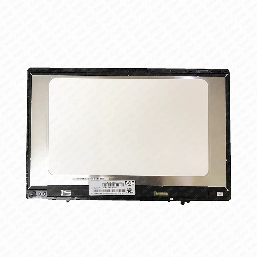 15,6 'IPS ЖК-экран дисплей Матрица Стекло сборки + рамка 1920x1080 NV156FHM-N61 для xiao Mi ноутбук Air Pro 15,6 дюймов ноутбук