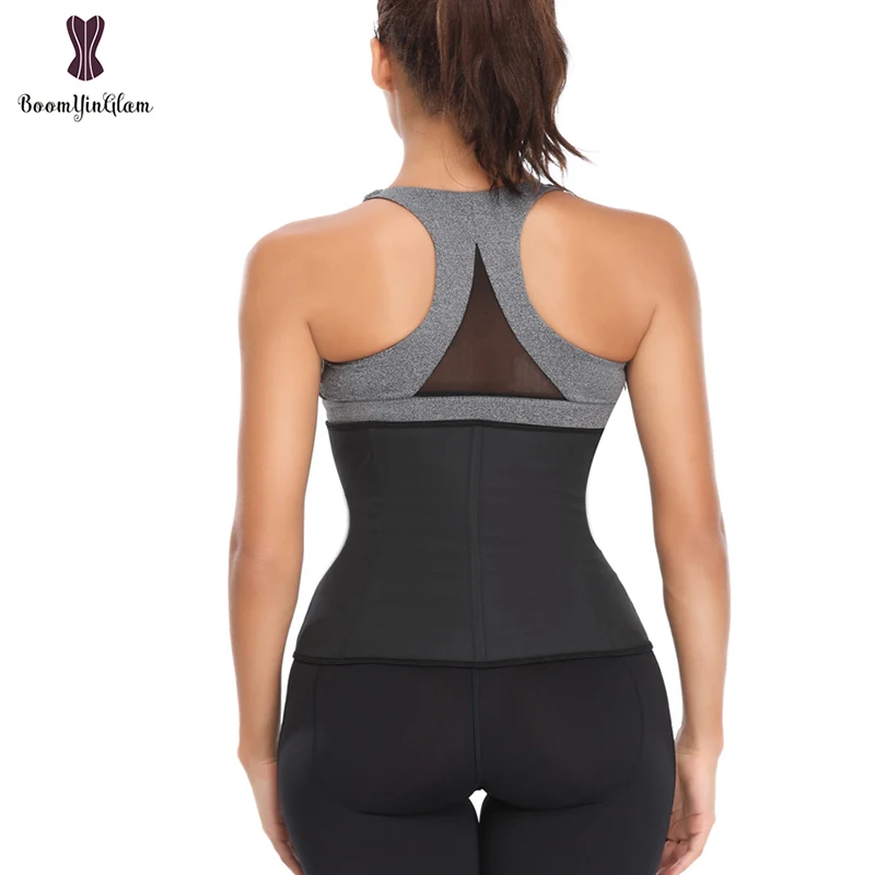 Женский корсет для похудения большого размера, бюстье, пояс на талию, латексные обтягивающие Корсеты на молнии с плоскими животными