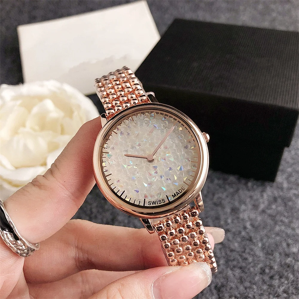 2024 Swan Logo Famous Luxury Brand Designer Wristwatch Stainless Steel Female Ladies Quartz Watches for Women Reloj de mujer