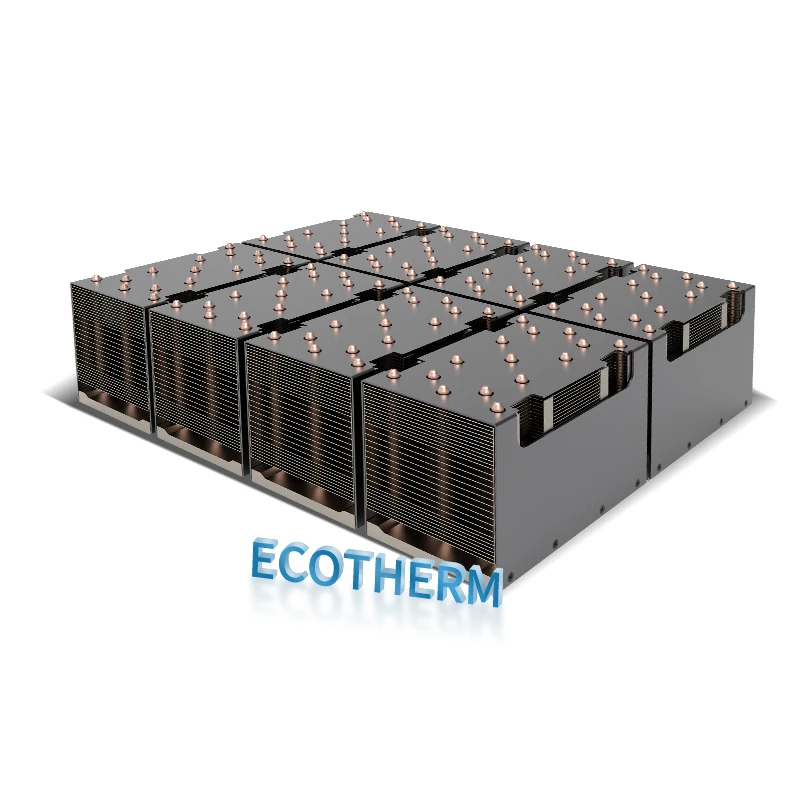 High-Performance Heat Sinks Custom data center cooling water cooling heatsink for cpu gpu server