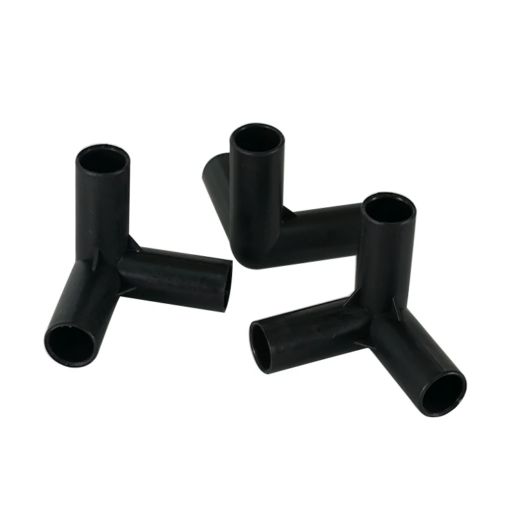 16mm 135 degree tent plastic connector pvc elbow pipe fittings 4 way pipe connector