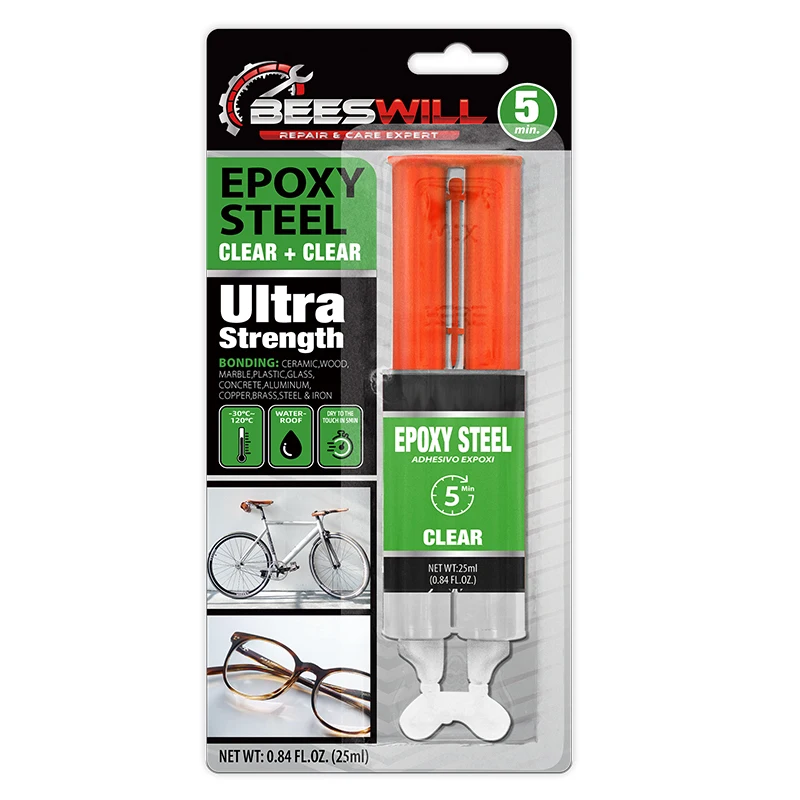 Low Price Direct Factory Quick Setting Epoxy Resin AB Glue Reinforced Metal Glass Plastic Bonding 4 minute Epoxy Steel AB Glue