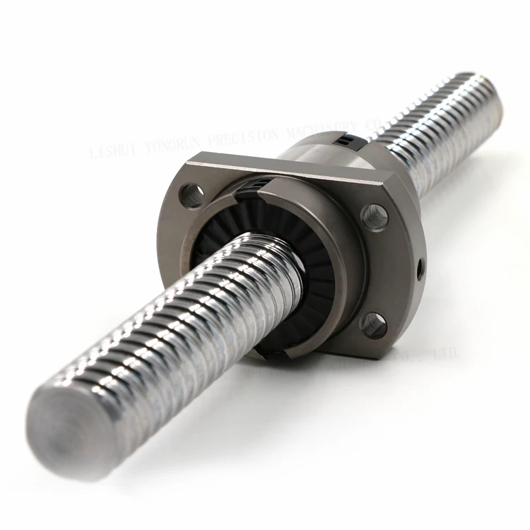25mm diameter,25 pitch, end cover Return High-Speed  Ball Screw CNC Parts SFY2525 with nut