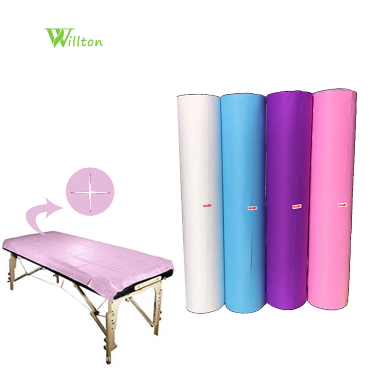 Hot Sale Hospital Medical Massage Paper Sheets Non Woven Disposable Bed Sheet Roll for Exam table