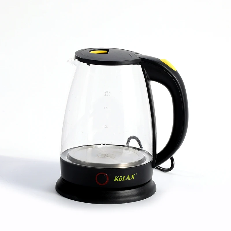 Topsale 2L glass electric tea kettle water boiler auto-shutoff tea kettle