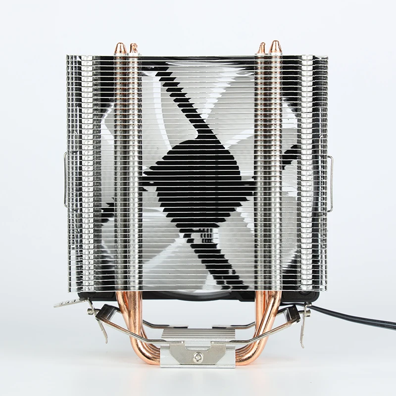 Drop Shipping 4 Heat Pipes 120mm Pwm 4pin Pc Quiet Cpu Cooler For Intel Lga 2011 1150 1151 1155 X79 X99 Amd Am4 Am3