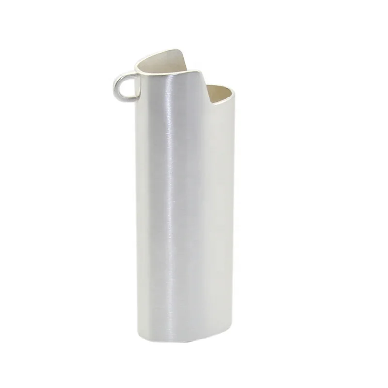 hot selling France plastic disposable lighter J6 Metal lighter Disposable mini compact retro lighter set Creative fire shell