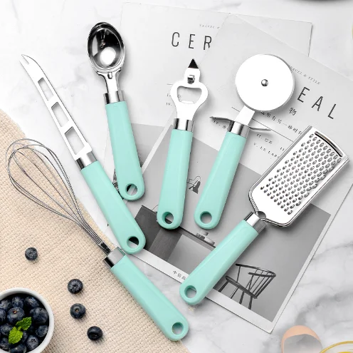9pcs Stainless Steel Kitchen Accessories Tools Set Gadgets Paring Cheese Grater Cooking Utensils Kitchen Accessories