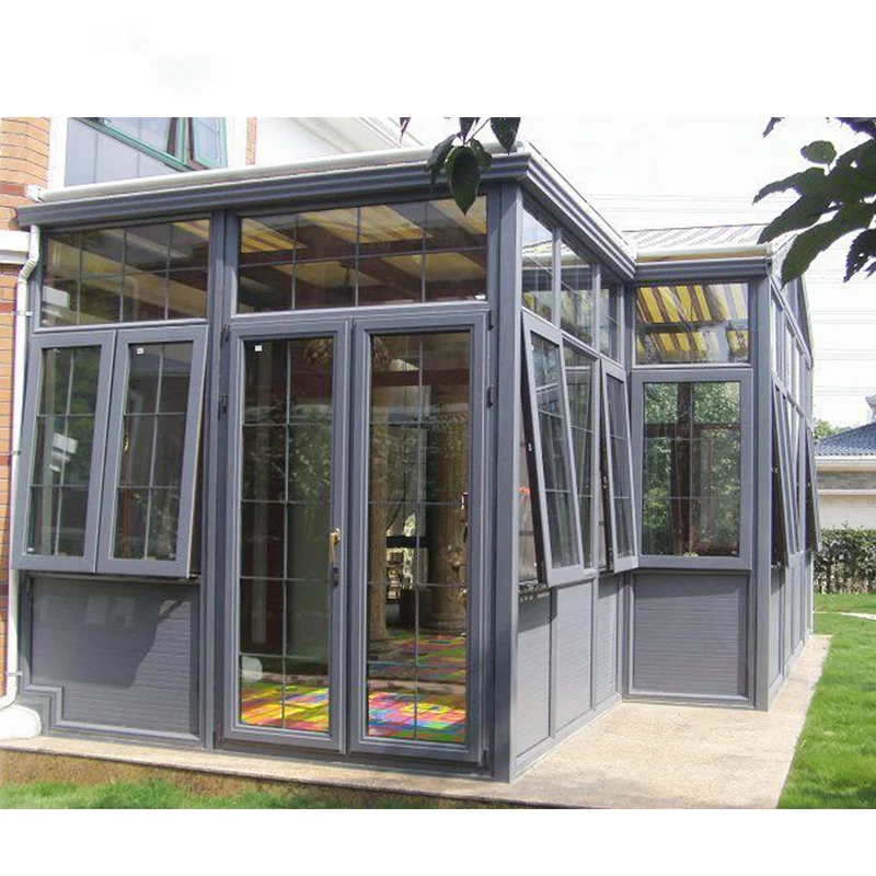 Aluminum alloy tempered glass for sunroom sunrooms & glass houses four season