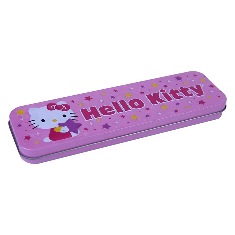  Top Quality Tin Pen Box Pencil Makeup Case