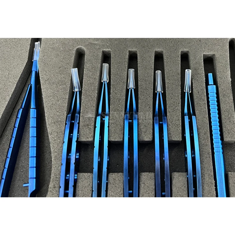 SY-VX02 ophthalmic surgical instruments 21 pcs Titanium Cataract Set for Ophthalmic Cataract Surgery Instruments