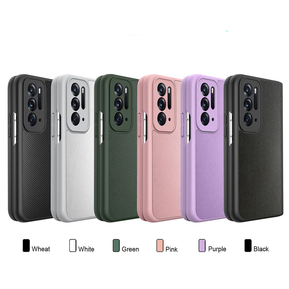 Folding clamshell premium pu leather soft cover phone case for oppo find n