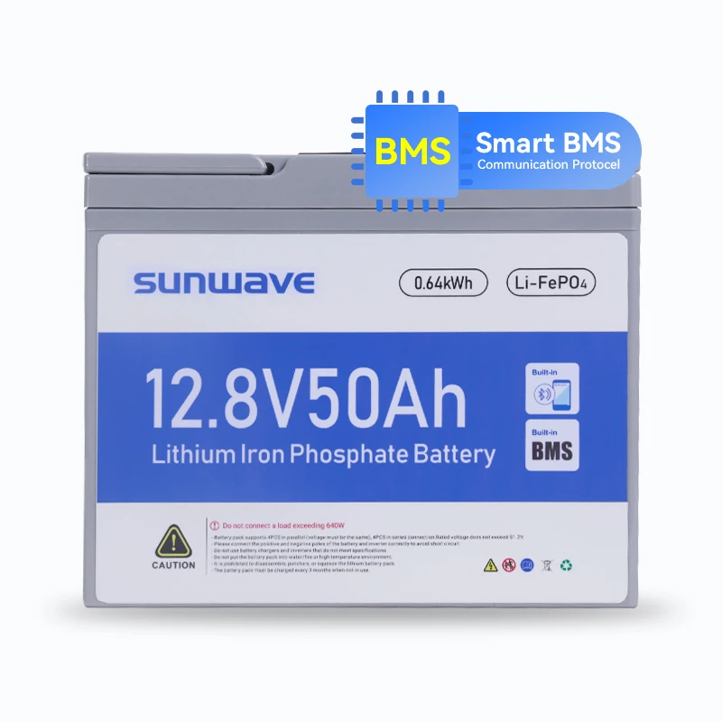 Высококачественный глубокий цикл 12 В 24 Lifepo4 Battery50Ah 100Ah 150Ah 200Ah 300Ah 400Ah литий-ионный аккумулятор с BMS для дома