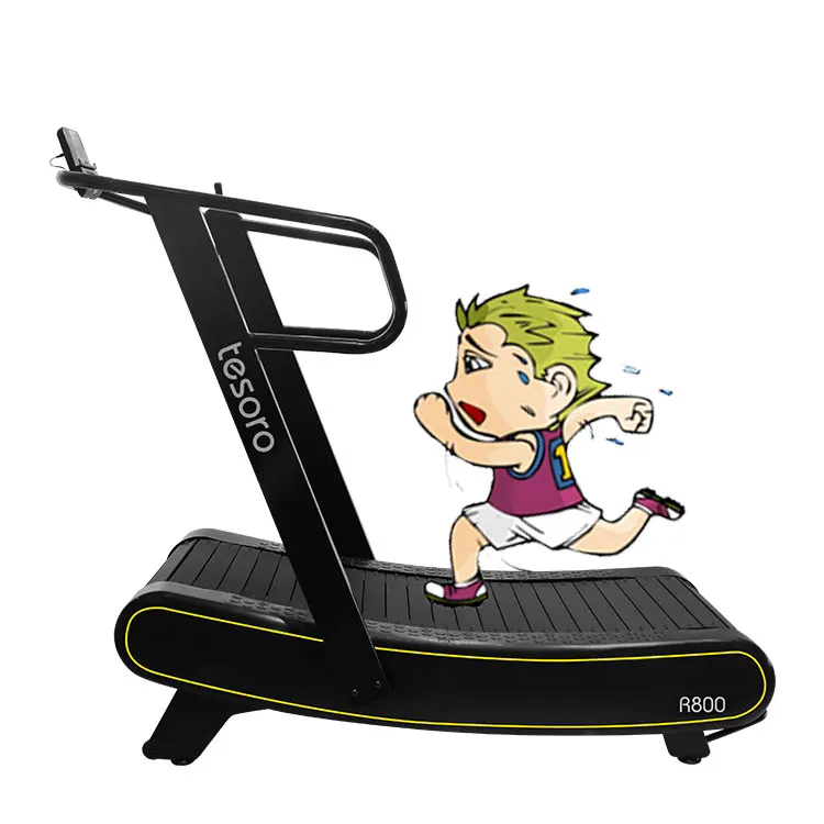air runner curved manual treadmill home fitness Walking Machine self-generating semi commercial treadmill