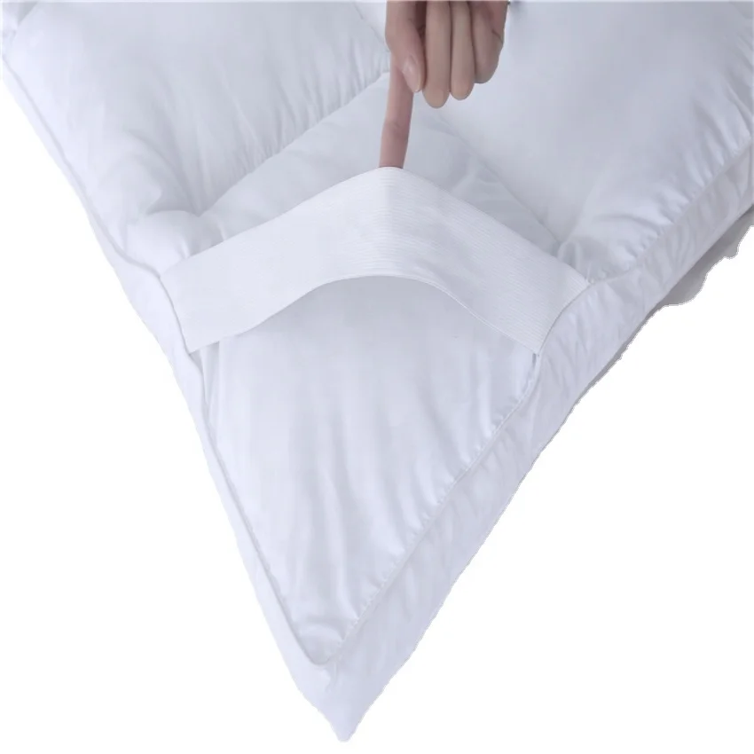 Big OEM Order Service Duck Down Single Size Hotel soft Mattress Pads
