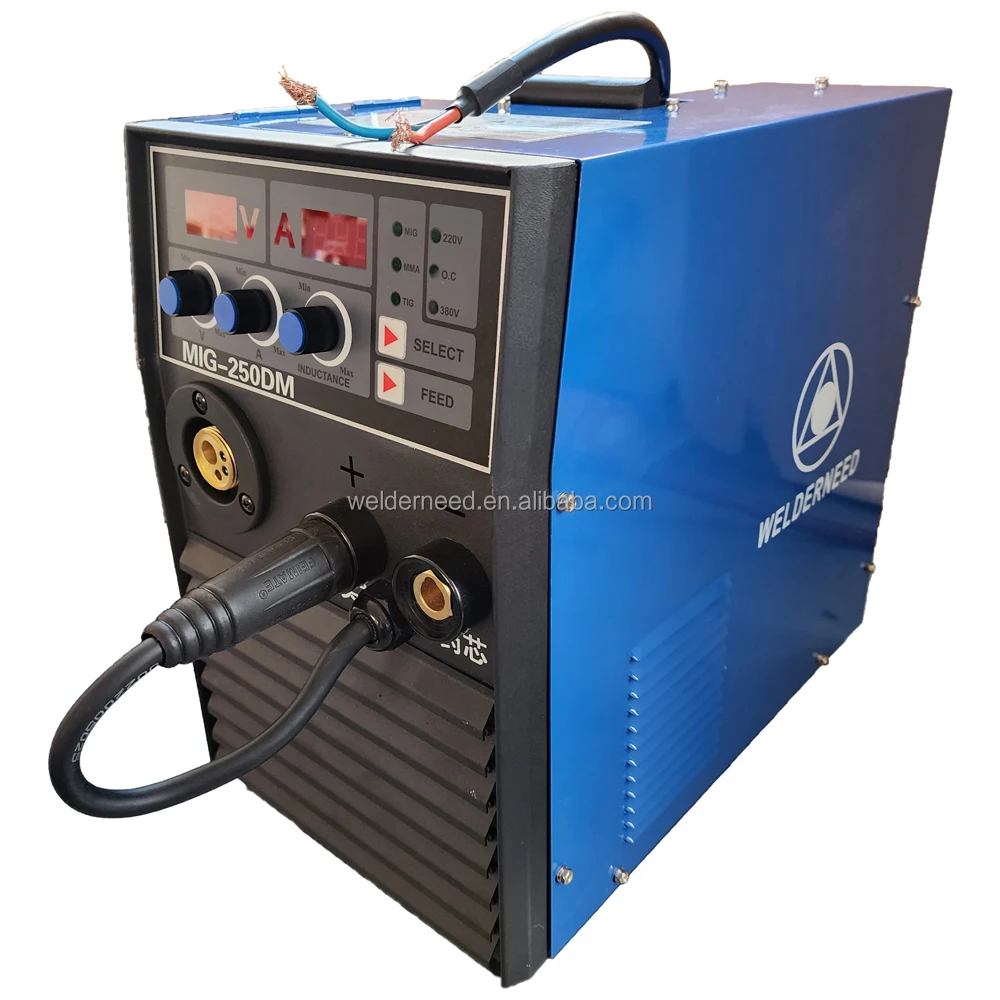 AITEL DC 4 In 1 250amp 220V Electronic Aluminum MIG Pulse Inverter Welding Machine Portable