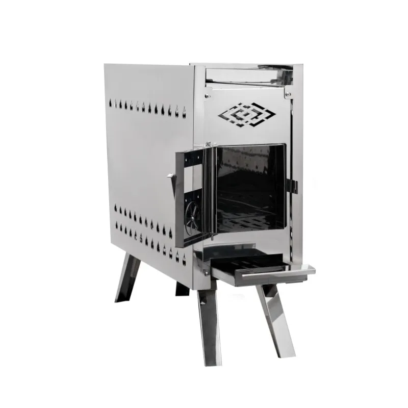 Easy to Use Wood Burning Stove for Outdoor Camping and Indoor Sauna