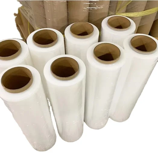 Transparent LLDPE manufacture plastic film stretch wrap Transparent Self-Adhesive Shrink Wrapping waterproof protective film