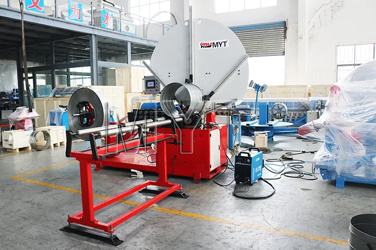 Машина для формирования спирального круглого воздуховода MYT Hvac вентиляции