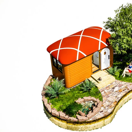 
Bali House New Design Tiny Houses Diy Modern Wooden Cabin Prefabricated 