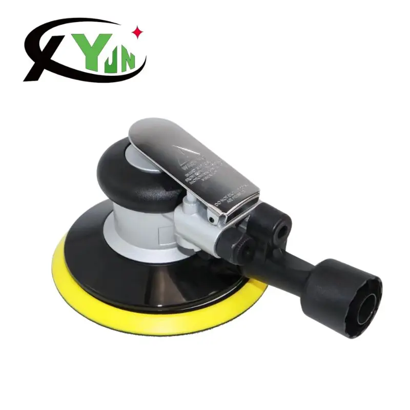 Professional 6-Inch Wood Floor and Wall Sander Stable and Powerful Central Vacuum Cleaner Pneumatic Polisher
