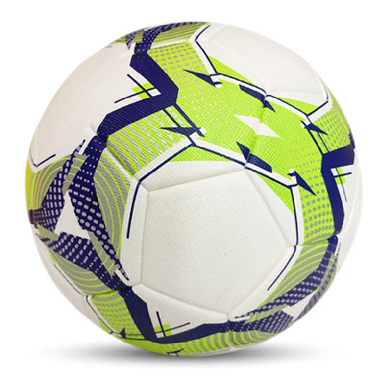 Qiuyuan PU thermal bonded match soccer football ball size 5 custom logo OEM acceptable real game match soccer ball football ball