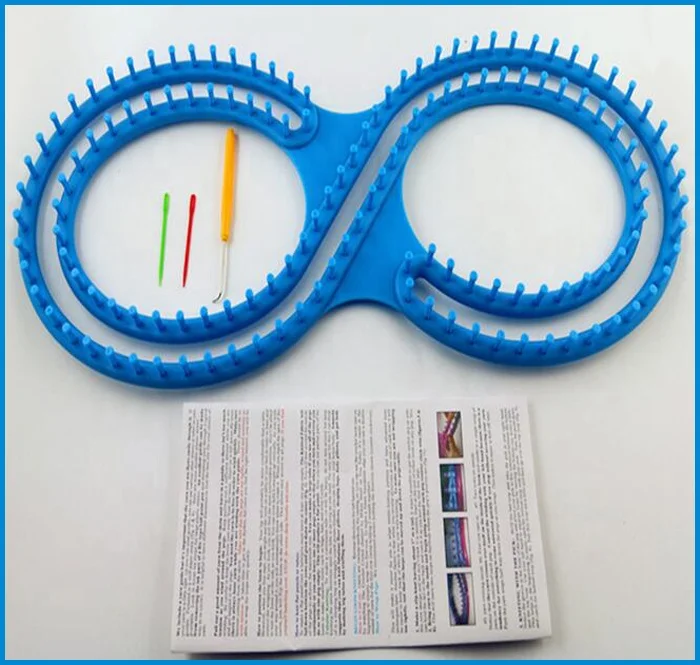 High quality ABS 8 shape super Afghan knitting loom