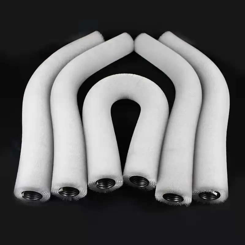 Manufacturer Customized  Nylon Roller Wire Brush conveyor brush cleaner for Polishing and Cleaning