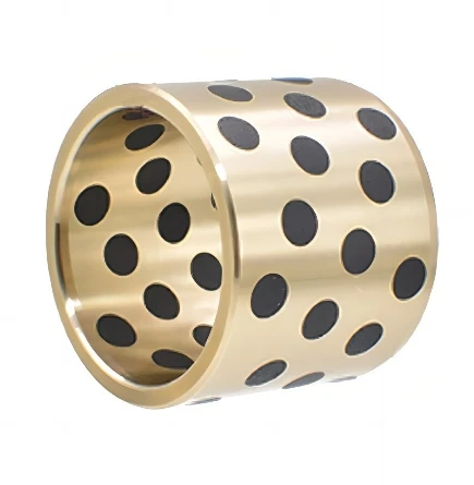 Nc Токарная и фрезерная обработка графитовой самосмазывающейся бронзовой втулки