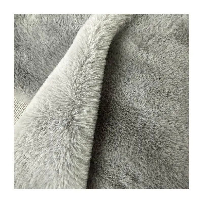 fake fox fur faux rabbit fur for garment artificial fur supplier