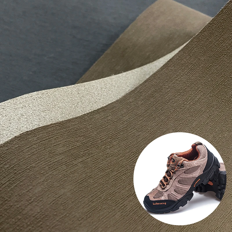 High Quality Work Shoes Making Supplier For Safety Shoes Microfiber Leather