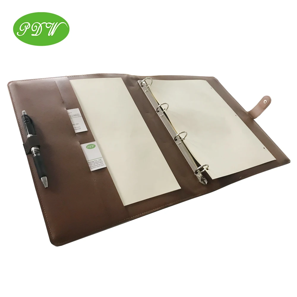 Elegant customized velvet document folder gift conference portfolio folder