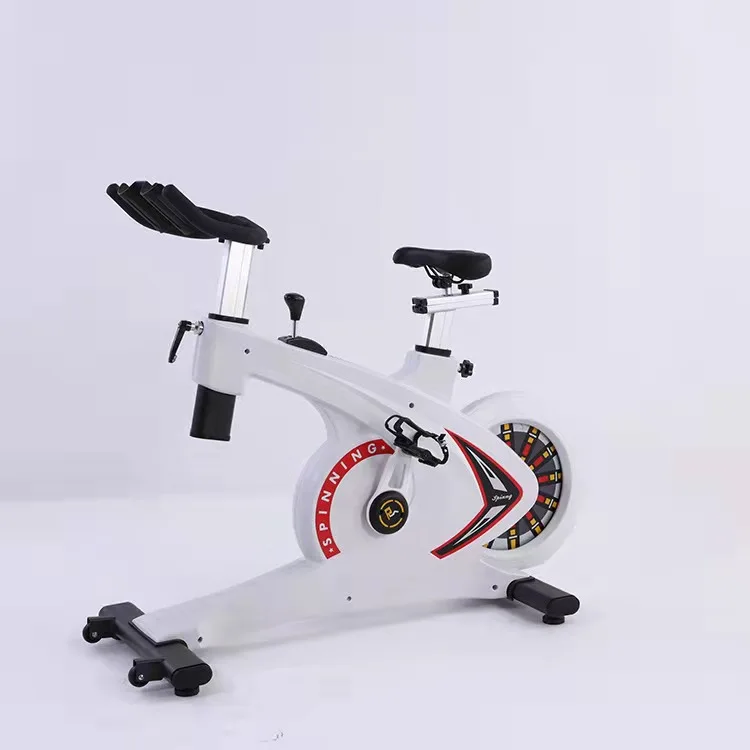 
Home Gym Cardio Exercise Bike Belt Drive Indoor Cycling Bike Adjustable Stationary Bicycle Bike with IPad Mount 